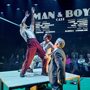 Photos: First Look at Ben Daniels, Laurie Kynaston & More in MAN AND BOY at the Natio Photo