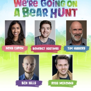 Cast Set For UK Tour of WERE GOING ON A BEAR HUNT Photo
