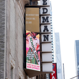 Up on the Marquee: SCHOOL GIRLS; OR, THE AFRICAN MEAN GIRLS PLAY on Broadway Photo