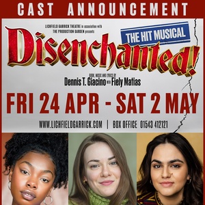 Cast Set For DISENCHANTED! at the Lichfield Garrick Theatre Photo