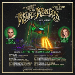Max George & Maisie Smith to Lead THE WAR OF THE WORLDS Musical Arena Tour Video