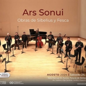 Ars Sonui Interpretará Obras De Sibelius, Fesca Y Thieriot En La Sala Manuel M. Ponce Y En El Museo José Luis Cuevas