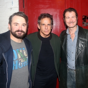 Photos: Ben Stiller Visits THE SHARK IS BROKEN on Broadway Video
