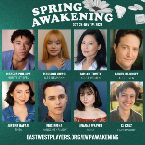 Cast Set For SPRING AWAKENING at East West Players Photo