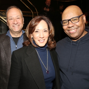 Photos: Kamala Harris Visits A WONDERFUL WORLD on Broadway Photo