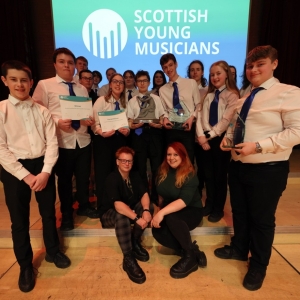 Perth and Kinross Percussion Ensemble Wins National Ensemble Competition Run By Scott Photo