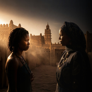 Cast Set For ONCE UPON A TIME IN SOKOTO  UK Tour Photo