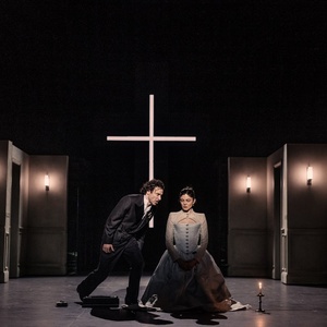 Photos: Monica Barbaro, Lesley Manville and Aidan Turner in LES LIAISONS DANGEREUSES Photo