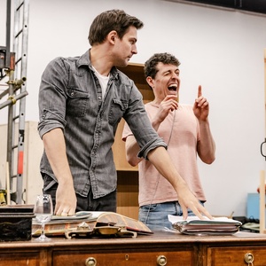 Photos: A CHRISTMAS CAROL GOES WRONG Cast in Rehearsals Photo