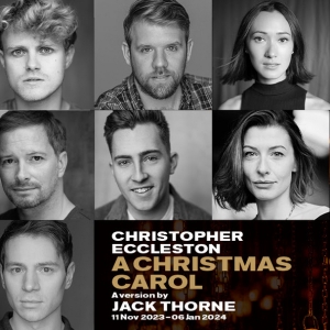 Full Cast Set For A CHRISTMAS CAROL at The Old Vic Photo