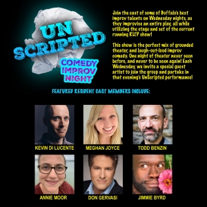 Road Less Traveled Productions' 2024/25 Season UNSCRIPTED Comedy Improv Night Schedul