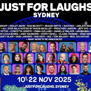 JUST FOR LAUGHS SYDNEY COMEDY FESTIVAL Returns with Star-Studded 13th Edition This No Photo