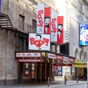 Up on the Marquee: BOOP! THE MUSICAL Photo