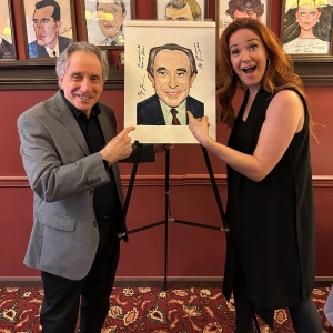 Photos: Chip Zien Honored With Caricature at Sardis Photo