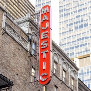 Photos: Original Majestic Theater Signage Is Back
