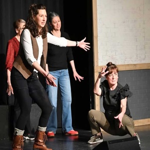 Real Moms Take the Stage for Mother's Day Improv Comedy Show in Seattle Photo