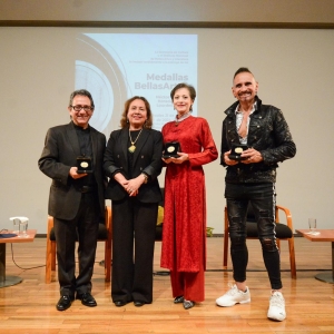 Lourdes Ambriz, Héctor Infanzón Y Horacio Franco, Artistas Reconocidos Con La Medalla Bellas Artes En Música