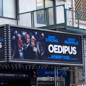 Up on the Marquee: OEDIPUS Photo