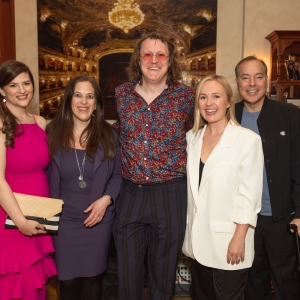 Photos: Julia Mattison, Noel Carey, and Marco Pennette at Dramatists Guild Foundation Salo Photo