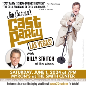 Jim Carusos Cast Party Returns to Myrons at The Smith Center in June Photo