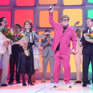 Photos: Elton John Joins the Cast of TAMMY FAYE For Opening Night Curtain Call Photo