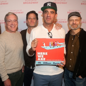 Photos: HERE WE ARE Cast Signs Copies of the Cast Recording at the Museum of Broadway Photo