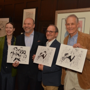 Photos: STROKE OF GENIUS: HIRSCHFELD AT THE ALGONQUIN Opens in the Oak Room Photo