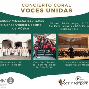 Unen Talentos El Coro Del Conservatorio Nacional De Música, El Coro De Cámar Photo