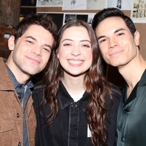 Photos: Jeremy Jordan and the Cast of FLOYD COLLINS Meet the Press Photo