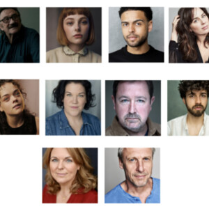 Cast Set For THE RISE AND FALL OF LITTLE VOICE at the National Theatre Photo