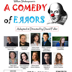 A COMEDY OF ERRORS To Be Presented By Theater 2020 Photo