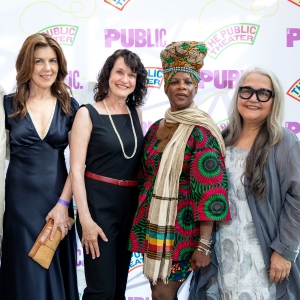 Photos: Renee Elise Goldsberry, Jelani Alladin, and More Turn Out for the Public Theater P Photo