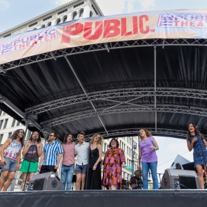 Photos: Jelani Alladin, Nikki M. James & More at The Public Theater Block Party Photo