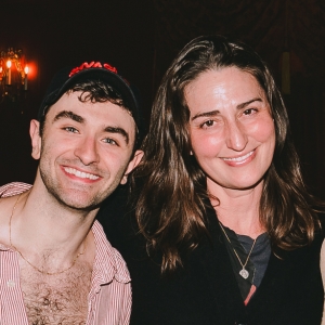 Photos: Sara Bareilles and Joe Tipps Stops By ILLINOISE On Broadway