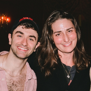 Photos: Sara Bareilles and Joe Tippett Stop By ILLINOISE On Broadway
