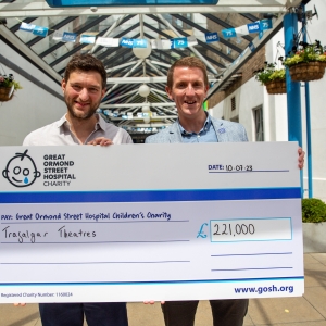 Trafalgar Entertainment Donations Raise Over £221,000 for Great Ormond Street Hospit Photo