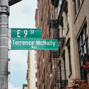 Photos: East 9th Street is Officially Renamed Terrence McNally Way