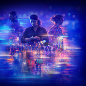 Cast Set For NIGHT CITY at Southwark Playhouse Borough Photo