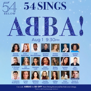 Brennyn Lark, F. Michael Haynie, Anna Zavelson, and More Will Sing ABBA at 54 Below