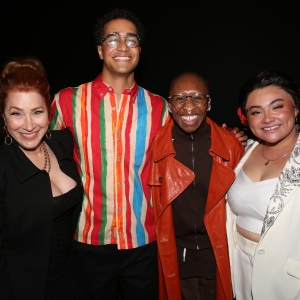 Photos: Cynthia Erivo and Lisa Ann Walter Visit REAL WOMEN HAVE CURVES Photo