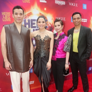 Photos: HERE LIES LOVE Cast and Creative Team Walk the Red Carpet on Opening Night