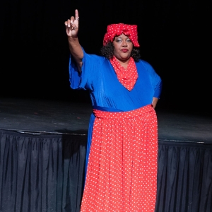 Kathryn Seabrons ANGRY BLACK WOMAN 101 Extended At The Marsh Berkeley Photo