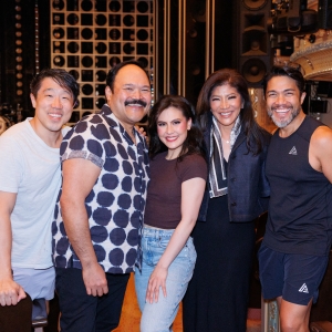 Photos: Julie Chen Moonves Stops By THE HEART OF ROCK AND ROLL On Broadway Interview