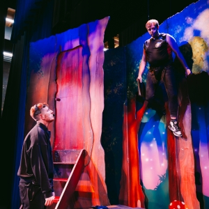 Photos: Inside Flying Rehearsal For PETER PAN GOES WRONG in the West End