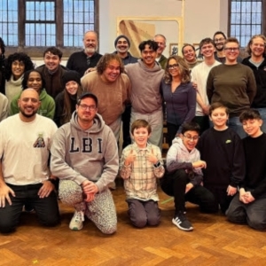 Cast Set For THE PARENT AGENCY - THE MUSICAL at Storyhouse Chester Photo