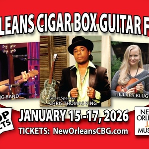 10th Annual New Orleans Cigar Box Guitar Festival Returns to New Orleans Jazz Museum