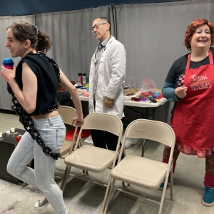Photos: WOW WEE! ADVENTURES OF A LITTLE GIRL KILLBOT CHRISTMAS SPECIAL! In Rehearsal Photo