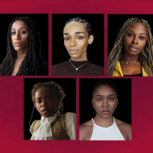 Cast Set For FOR COLORED GIRLS WHO HAVE CONSIDERED SUICIDE... at The Yard Photo
