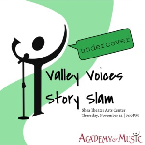 VALLEY VOICES STORY SLAM: UNDERCOVER Will Come to Shea Theater Photo