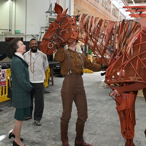 Photos: Princess Anne Visits National Theatre to Celebrate Apprenticeships Scheme Photo